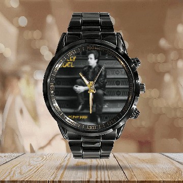 Discover Billy Joel an innocent man Calendar Steel Band Watch