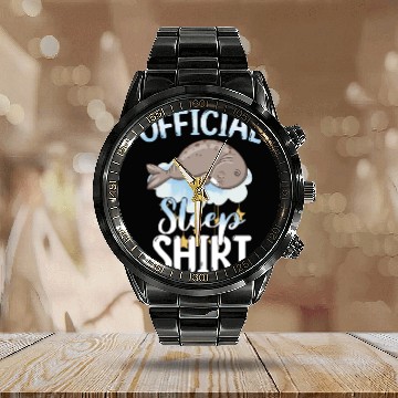 Discover Official Sleep Calendar Steel Band Watch Seal