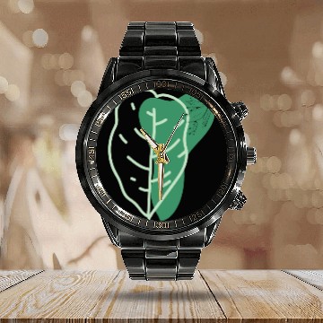 Discover Hidden Frog Calendar Steel Band Watch