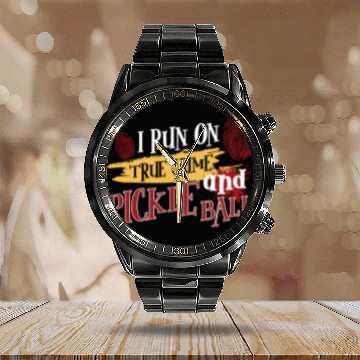 Discover True Crime Murder Spy Crime Interest Gift Idea Calendar Steel Band Watch