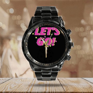 Discover board games, funny game, Gamer Gift, Birthday, Calendar Steel Band Watch