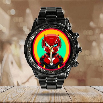 Discover Baby Robot Calendar Steel Band Watch