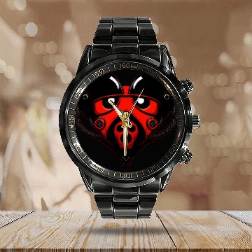 Discover Robot Heart Calendar Steel Band Watch