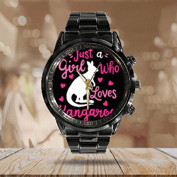Discover Kangaroo Australia Australian Kangaroo Lover Calendar Steel Band Watch