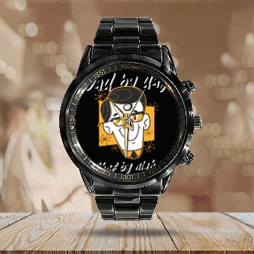 Discover Dad by Day, Chef by Night Calendar Steel Band Watch