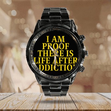 Discover Novelty Uplifting Message Inspirational Inspiring Calendar Steel Band Watch