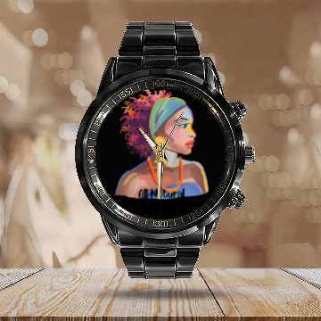 Discover All Natural Daughter Calendar Steel Band Watch