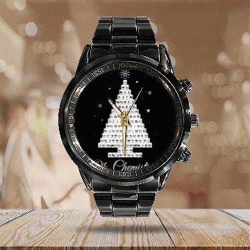 Discover Oh Chemistree Chemistry Periodic Table Elements Tr Calendar Steel Band Watch