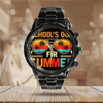 Discover Last Day Of School Schools Out For Summer Teacher Calendar Steel Band Watch
