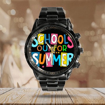 Discover Last Day Of School Schools Out For Summer Teacher Calendar Steel Band Watch