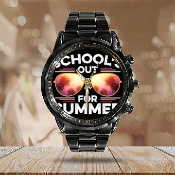 Discover Last Day Of School Schools Out For Summer Teacher Calendar Steel Band Watch