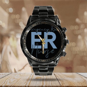 Discover Er Nurse Emergency Room Nurse Registered Nurse Calendar Steel Band Watch