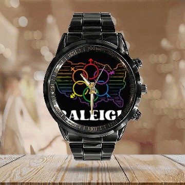 Discover Raleigh Pride Month Pride Flag LGBT Community LGBT Calendar Steel Band Watch