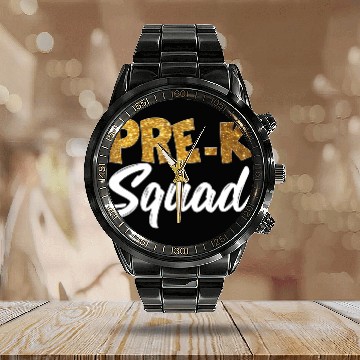 Discover Team Pre K Teacher Back To School s Top Calendar Steel Band Watch