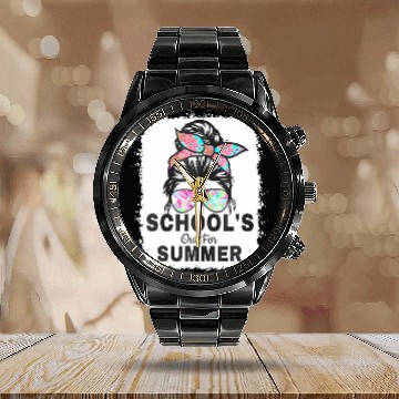 Discover Retro Last Day Of School Schools Out For Summer Te Calendar Steel Band Watch