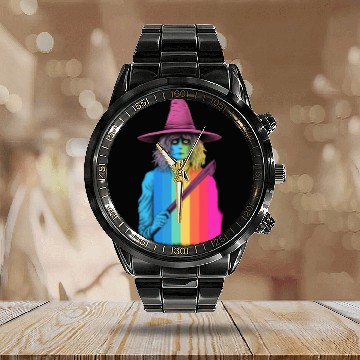Discover The Ghost of Pride Calendar Steel Band Watch