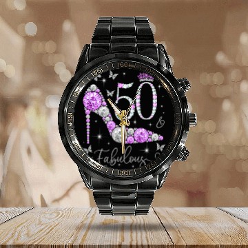 Discover 50 Fabulous 50Th 50 Ladies Calendar Steel Band Watch