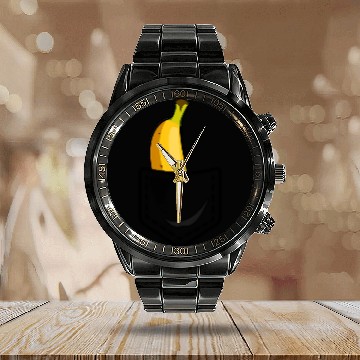 Discover Banana Pocket Summer Great Vegan Calendar Steel Band Watch