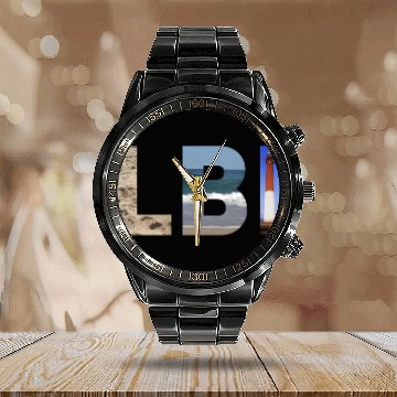 Discover Lbi Long Beach Island Nj Photo Beach Ocean Calendar Steel Band Watch