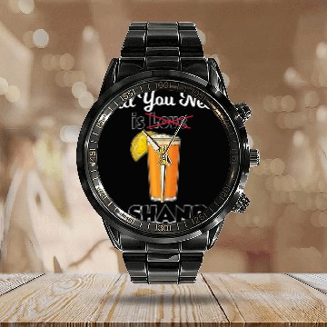 Discover Beer Drink Lemonade All You Need Is A Shandy Calendar Steel Band Watch