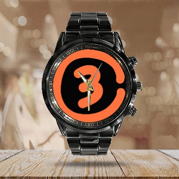 Discover 3 Is The Magic Number Calendar Steel Band Watch