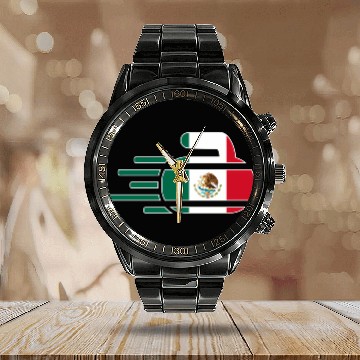 Discover Meco Curling Team Fans Jersey Mecan Curler Calendar Steel Band Watch