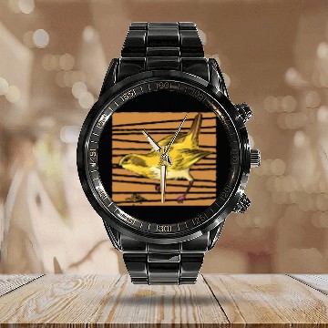 Discover Bird Feeding Health Bird Fan Birdwatching Calendar Steel Band Watch
