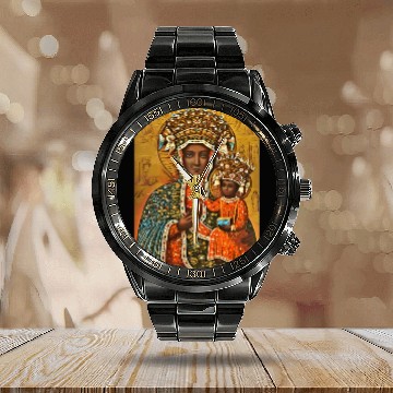 Discover Our Lady Of Calendar Steel Band Watch
