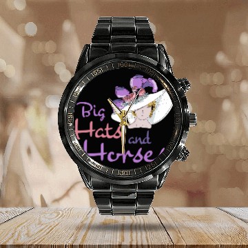 Discover Big And Horses Derby Day Kentucky 2022-2023 Derby Calendar Steel Band Watch