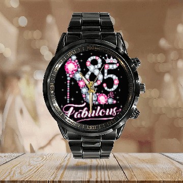 Discover 85 And Fabulous 1937 85Th For Ladies Calendar Steel Band Watch