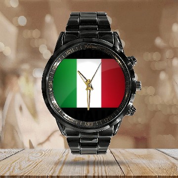 Discover I'M Not Yelling I'M Italian Calendar Steel Band Watch