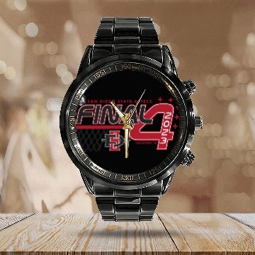 Discover San Diego State Aztecs Final Four 2023 Baetball Calendar Steel Band Watch