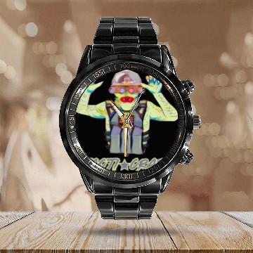 Discover What That Swamp Thang Do Calendar Steel Band Watch