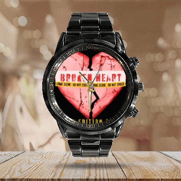 Discover 0ne design express a Sad loves-tory Calendar Steel Band Watch