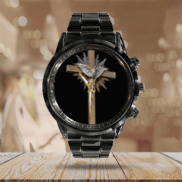 Discover Easter Sunday Calendar Steel Band Watch