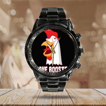 Discover I love Roosters I love Cock Calendar Steel Band Watch