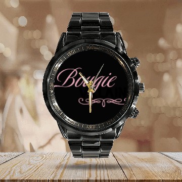 Discover Bougie Villain Calendar Steel Band Watch