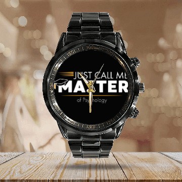 Discover Master Of Psychology 2020 Graduation Calendar Steel Band Watch