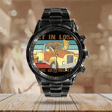 Discover Funny Friends Get In Loser We re Getting Tacos Calendar Steel Band Watch