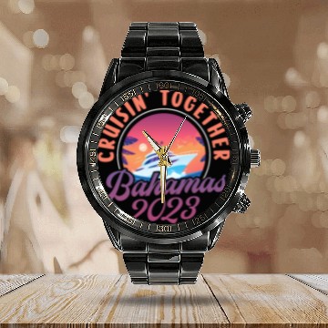 Discover Cruisin Together Bahamas 2023 Calendar Steel Band Watch
