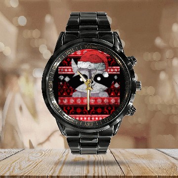 Discover Zookeeper Raccoon Ugly Racoon Calendar Steel Band Watch
