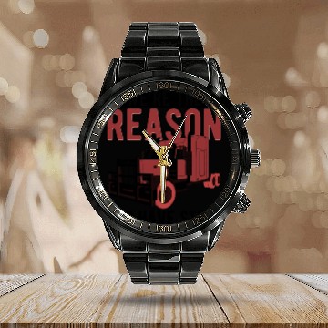 Discover Trucker The Reason You Have Stuff Truck Driver Calendar Steel Band Watch