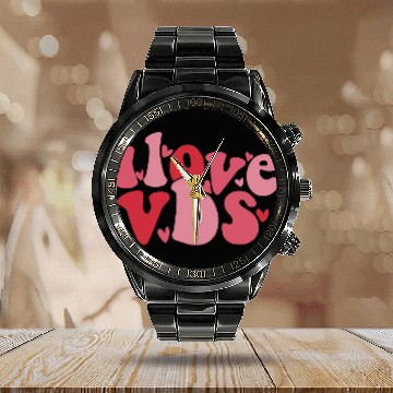Discover I Love VBS Crew Vacation Bible School Teacher Calendar Steel Band Watch