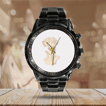 Discover Aesthetic Statue Calendar Steel Band Watch