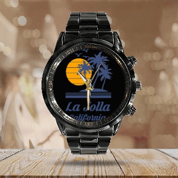 Discover La Jolla San Diego California CA Beach City Calendar Steel Band Watch