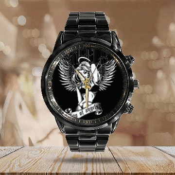 Discover Angels - City of Angels collection Calendar Steel Band Watch