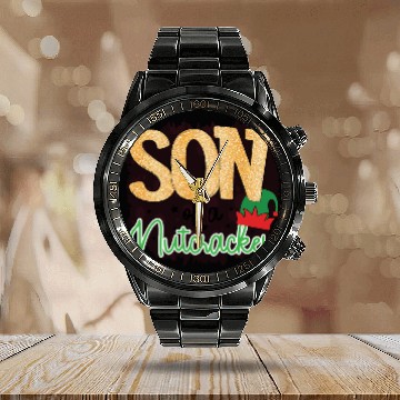 Discover Son Of A Nutcracker Calendar Steel Band Watch