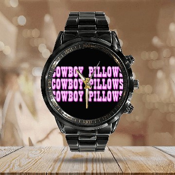 Discover Cowboy Pillows Western Cowgirl Cowboy Pillows Calendar Steel Band Watch