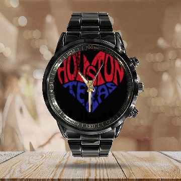 Discover Houston, Texas Pride: Embrace the Spirit USA Calendar Steel Band Watch