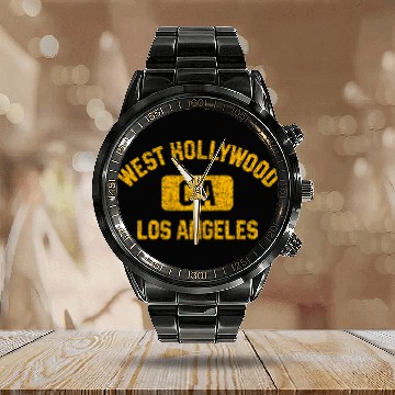 Discover 133 Los Angeles Ca Calendar Steel Band Watch